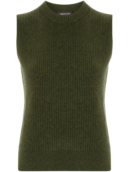 cashmere vest